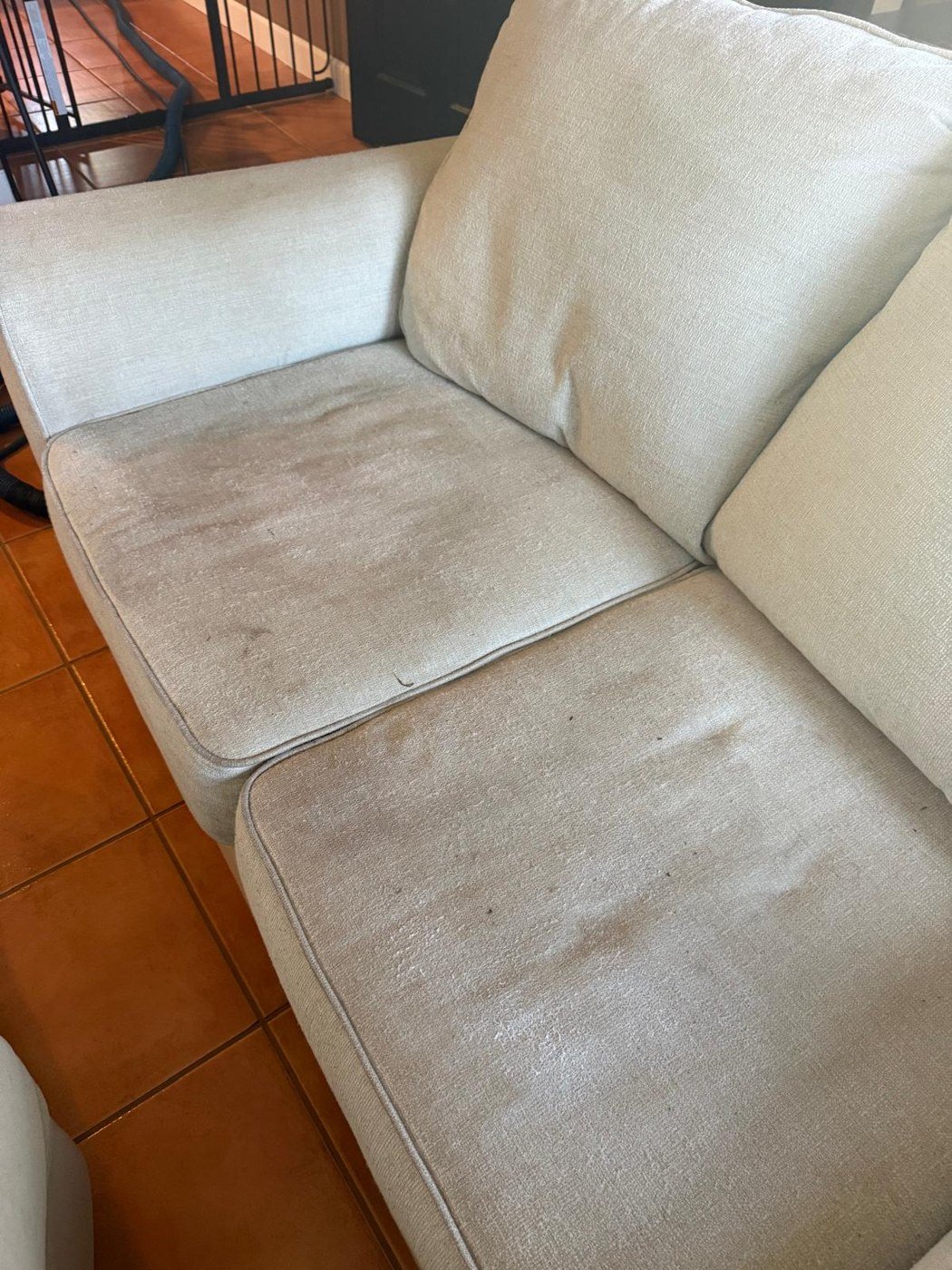 Antes de la limpieza